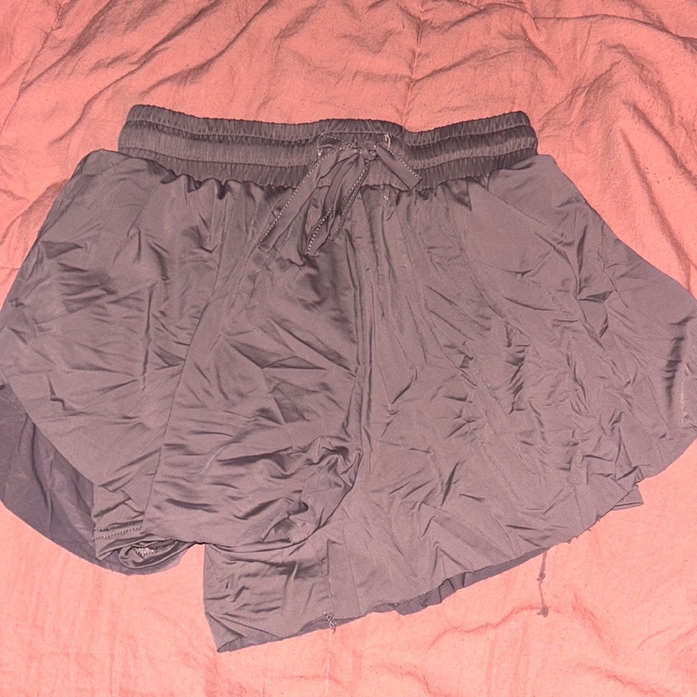 brown altard state butterfly shorts